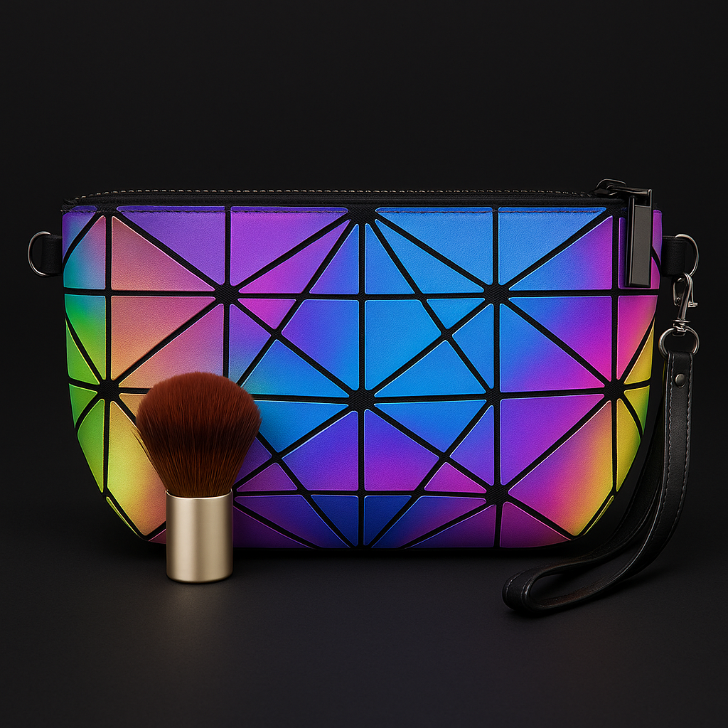 LYXA NOVA – Mini pochette chaîne holographique