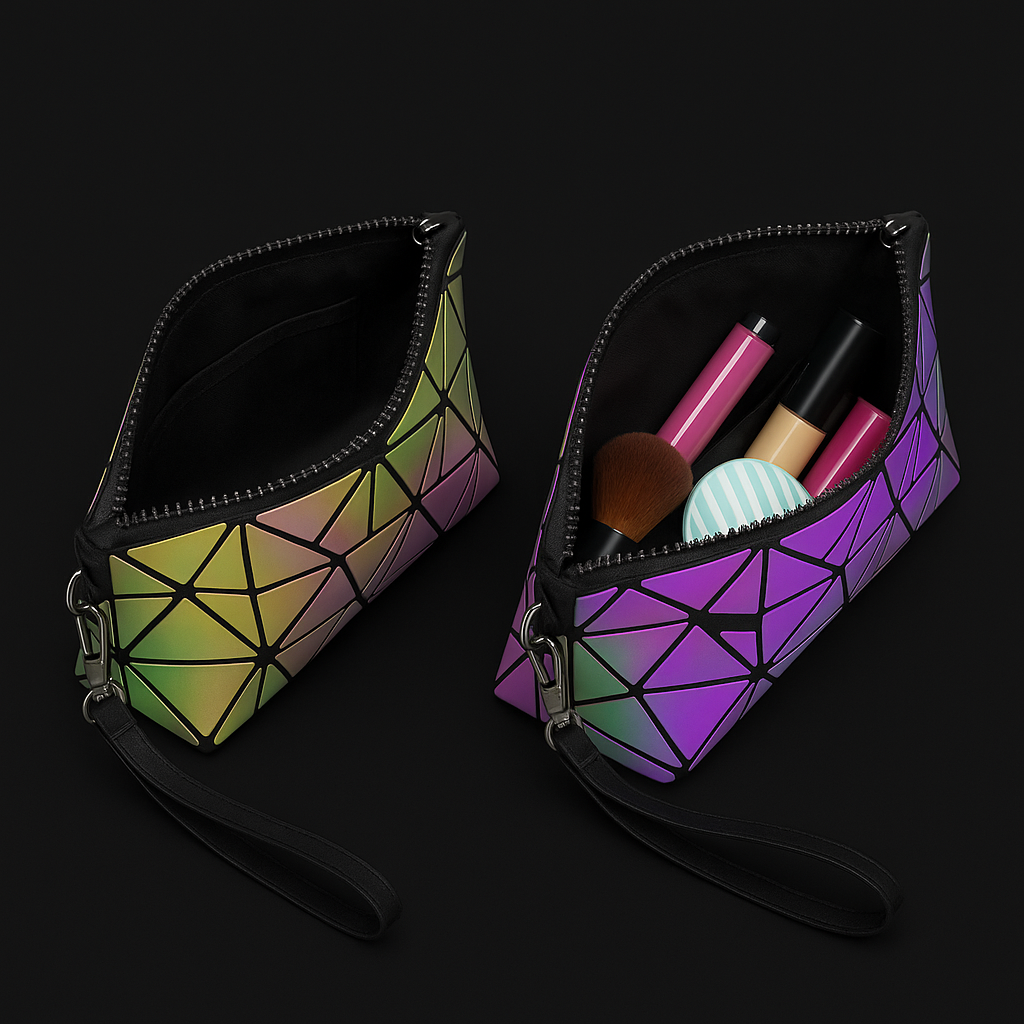 LYXA NOVA – Mini pochette chaîne holographique