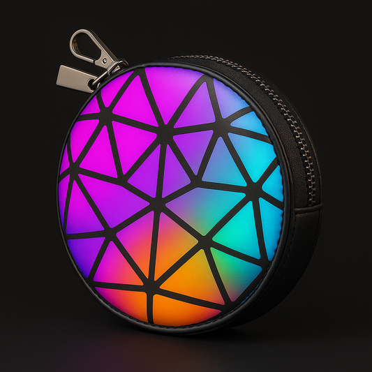 LYXA NOVA – Reflective Circle Cardholder